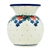 Polish Pottery 4" Bubble Vase. Hand made in Poland and artist initialed.