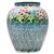 Polish Pottery 5" Vase. Hand made in Poland. Pattern U4875 designed by Teresa Liana.