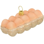 Egg Carton Glass Ornament