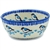 Polish Pottery 5" Ice Cream Bowl. Hand made in Poland and artist initialed.