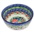 Polish Pottery 5" Ice Cream Bowl. Hand made in Poland. Pattern U3932 designed by Teresa Liana.