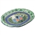 Polish Pottery 15" Oval Serving Platter. Hand made in Poland. Pattern U3047 designed by Teresa Liana.