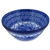 Polish Pottery 7" Nesting Kitchen Bowl. Hand made in Poland. Pattern U5068 designed by Maria Starzyk.