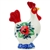 Polish Pottery 3" Rooster Pepper Shaker. Hand made in Poland.