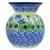 Polish Pottery 4" Bubble Vase. Hand made in Poland. Pattern U5071 designed by Teresa Liana.