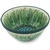 Polish Pottery 7" Nesting Kitchen Bowl. Hand made in Poland. Pattern U803 designed by Krystyna Dacyszyn.