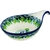 Polish Pottery 7" Condiment Dish. Hand made in Poland and artist initialed.