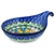 Polish Pottery 7" Condiment Dish. Hand made in Poland. Pattern U4019 designed by Maria Starzyk.