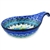 Polish Pottery 7" Condiment Dish. Hand made in Poland. Pattern U4967 designed by Maria Starzyk.