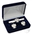 Polish Eagle Cufflink and Tie Bar Set