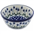 Polish Pottery 6" Cereal/Berry Bowl. Hand made in Poland and artist initialed.