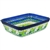 Polish Pottery 10" Rectangular Baker. Hand made in Poland. Pattern U5014 designed by Maria Starzyk.