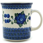 Polish Pottery 15 oz. Everyday Mug. Hand made in Poland and artist initialed.