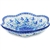 Polish Pottery 8" Fluted Bowl. Hand made in Poland. Pattern U4954 designed by Teresa Liana.