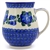 Polish Pottery 16 oz. Mug. Hand made in Poland and artist initialed.