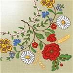 Polish Folk Art Luncheon Napkins (package of 20) - 'Kociewski Embroidery - Kaszub Folk III
