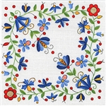 Polish Luncheon Napkins (package of 20) - Wejherowski Embroidery  (Kaszub)