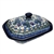 Polish Pottery 7" Personal Covered Baker. Hand made in Poland. Pattern U4348 designed by Maria Starzyk.