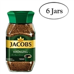 Jacobs Kronung Instant Coffee 6 Jars x 7oz/200g Each