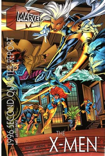 Framed 1996 2nd Quarter Marvel Report – The X-Men
