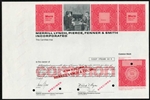 Merrill Lynch, Pierce, Fenner, and Smith Specimen Stock Certificate