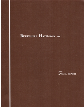 2006 Berkshire Hathaway Annual Report