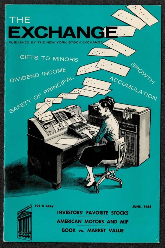 The Exchange Magazine - June 1958