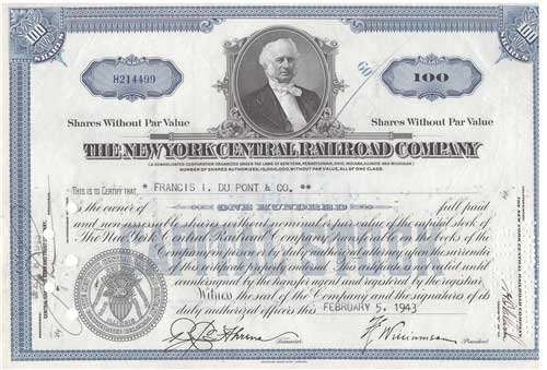 The New York Central Railroad Company