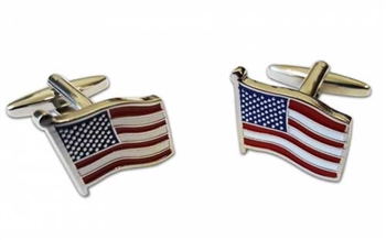 American Flag Cufflinks