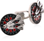 Dartboard Cufflinks