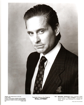 Michael Douglas / Gordon Gekko Movie Photo