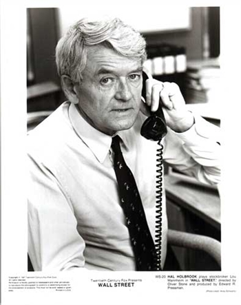 Wall Street The Movie - Hal Holbrook Movie Photo