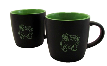 Fighting Bull & Bear Coffee Mugs -Lime Cafe