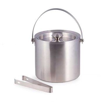 Stainless Steel 5 qt. Double Wall Ice Bucket