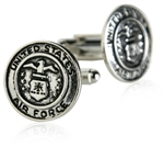 US Air Force Cufflinks Silver USAF