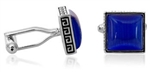 Greek Blue Cufflinks