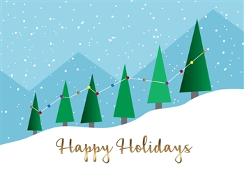 Holiday Tree Graph Card