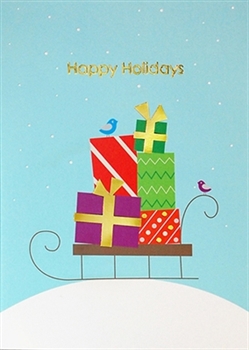 Holiday Sled Card