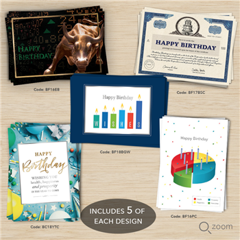 Variety Pack Financial Birthday Assortment
