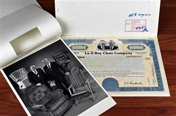 La-Z-Boy Chair Company Production Proof