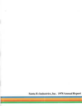 1978 Santa Fe Industries, Inc.  Annual Report