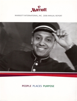 2008 Marriott International, Inc. Annual Report