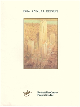 1986 Rockefeller Center Properties Inc. Annual Report