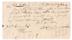 1788 Pay Table Note signed by Seth Crocker