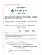 Chemdex IPO Prospectus - 1999