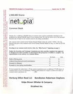 Netopia IPO Prospectus - 1999