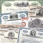 RailRoad Stock Certificate Starter Set