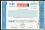 McAfee.com Specimen Stock Certificate