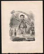 1862 Abraham Lincoln Political Cartoon Etching