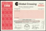 Global Crossing  Specimen Stock Certificate - Rare